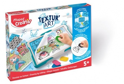 Rajztábla, kastélyok, MAPED CREATIV „Textur` Art”