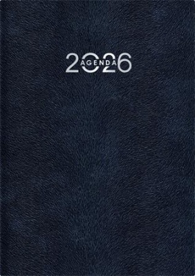 Naptár, tervező, A5, napi, DAYLINER "Animal", Toro-fekete