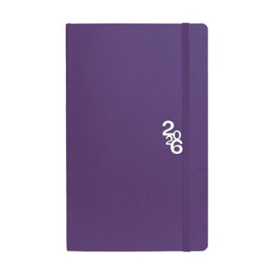 Naptár, tervező, A5, heti, TOPTIMER "Rainbow", lila