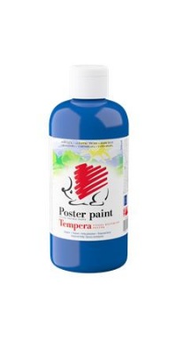 Tempera, 500 ml, ICO "Süni", sötétkék