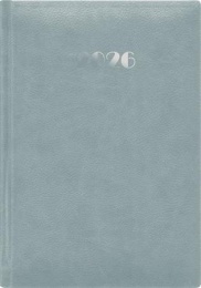 Naptár, tervező, A5, napi, DAYLINER, "Pellana", szürke
